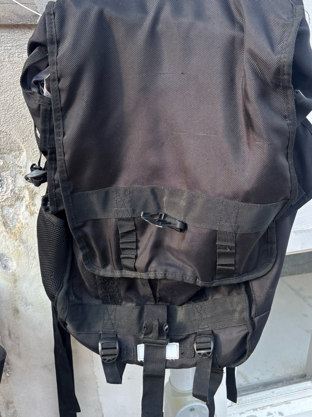 Men's Black Tactical Backpack - Durable Everyday Carry